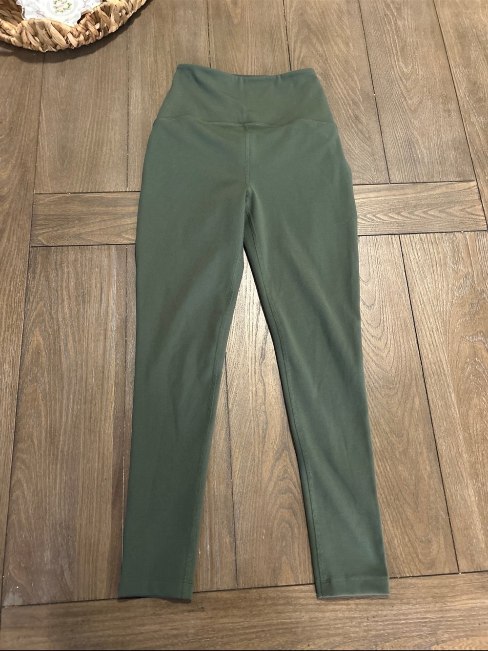 Beyond Yoga High-Waist Olive Green Leggings